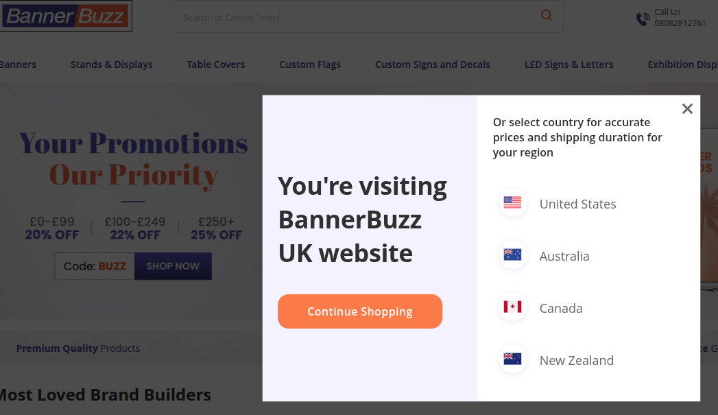 Banner buzzer languages